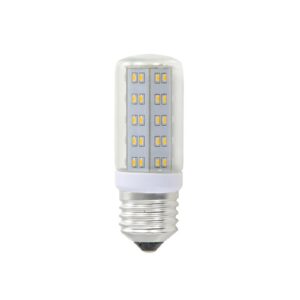 Rørformet E27 3,8 W LED pære med 69 LED&apos;er, klar