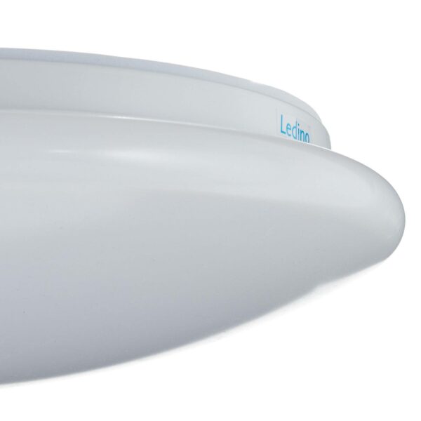 Porz LED-loftlampe IP44, HF-sensor, hvid
