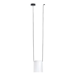 LEDS-C4 Attic pendellampe, cylinder, Ø 15 cm, hvid