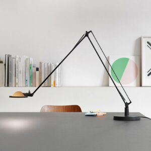 Luceplan Berenice bordlampe 15 cm, sort-gul