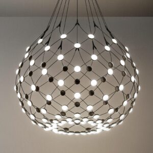 Luceplan Mesh pendellampe Ø 80cm 1m ophæng
