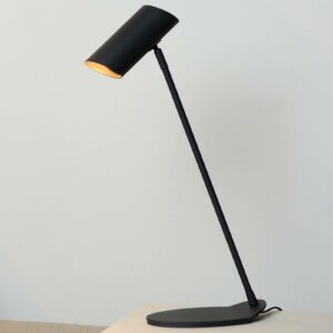 Hester raffineret skrivebordslampe, sort