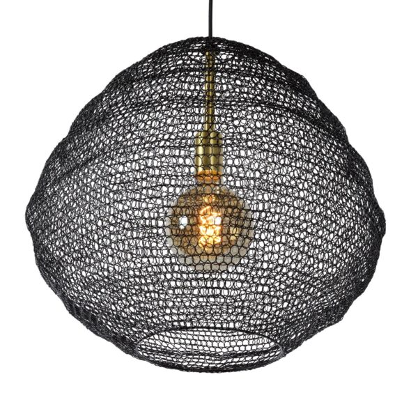 Saar hængelampe Ø 38 cm sort