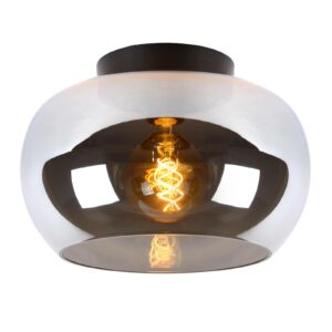 Loftlampe Judi af glas, Ø 30,5 cm