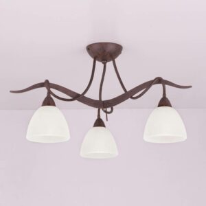 Samuele landlig loftlampe, 3 lyskilder, scavo
