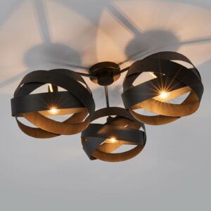Loftslampe Tornado med tre lyskilder
