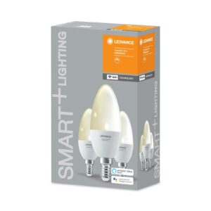 LEDVANCE SMART+ WiFi E14 5 W kerte 2.700 K 3 stk