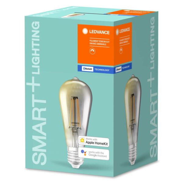 LEDVANCE SMART+ Bluetooth E27 Rustika Smoke 6W 827