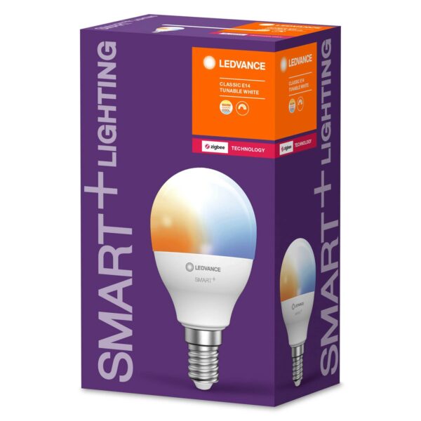 LEDVANCE SMART+ ZigBee E14 LED-dråbe 5 W CCT