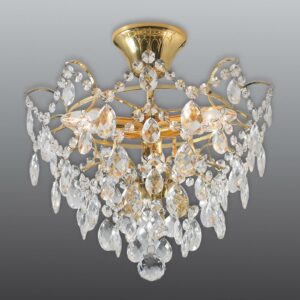 Rosendal loftlampe Ø 36 cm guld