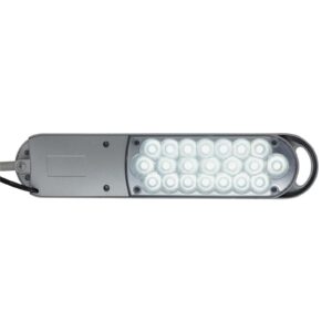 LED-bordlampe Atlantic m. klemmefod, sølv