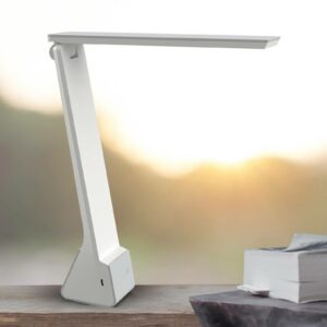 MAULseven LED-skrivebordslampe med batteri, grå