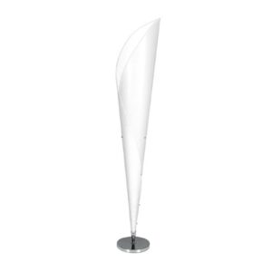Gulvlampe Tulip, hvid