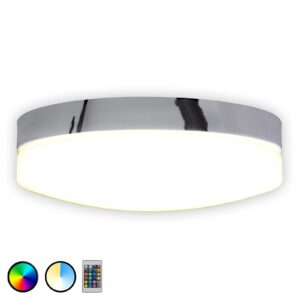 Paris rund LED-loftlampe med fjernbetjening