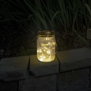 Outdoor LED-bordlampe solcelle, sæt med 3 stk