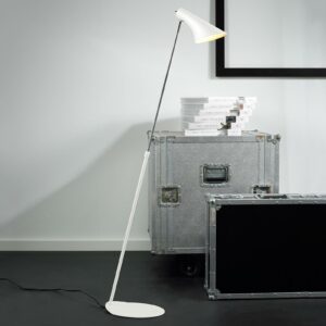 Elegant og fleksibel Liam gulvlampe i hvidt