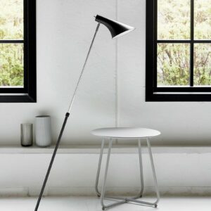 Elegant og fleksibel Liam gulvlampe i sort