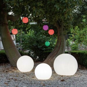 Newgarden Buly LED-solcellelampe kugle IP68 Ø20 cm