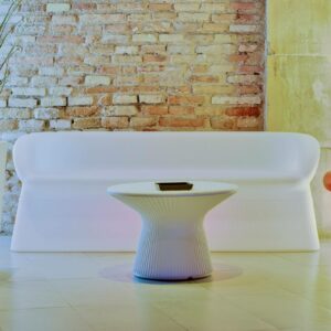 Newgarden Menorca LED-sofa, solcelle+batteri