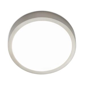 Bully LED-loftlampe, satin 14 cm