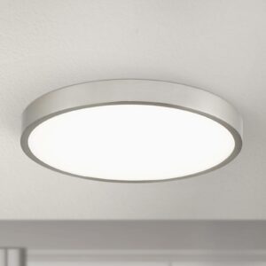 Bully LED-loftlampe, satin 24 cm