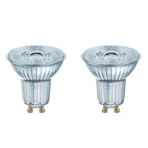 GU10 4,3W 827 LED reflektor 2&apos;er sæt