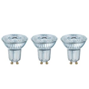 LED reflektor GU10 4,3W, universalhvid, 3&apos;er sæt