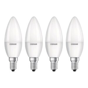 OSRAM LED-kerte E14 Base Retro 5,7 W 4 stk 2.700 K