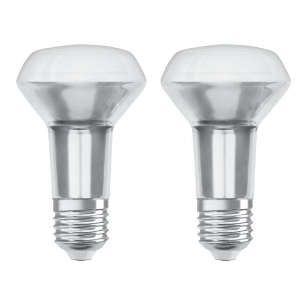 OSRAM LED-reflektor E27 R63 4,3W 2.700K 36° 2 stk