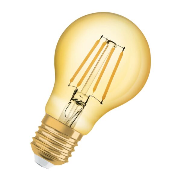 OSRAM LED-pære E27 Vintage 1906 6,5W 2.400K guld