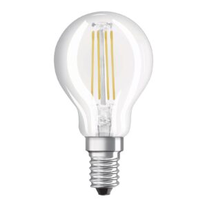 OSRAM LED-dråbepære E14 4,8W Superstar 840 dæmpbar