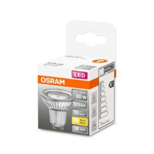 OSRAM LED-reflektor GU10 6,9W varmhvid 120°