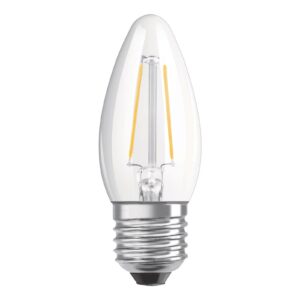 OSRAM LED-kerte E27 4W Classic B 2.700K klar