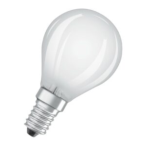 OSRAM LED-pære E14 4W Classic P 2.700K mat