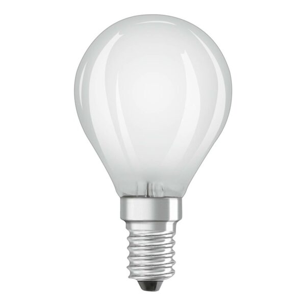 OSRAM LED-dråbe E14 4W Classic P 4.000K mat