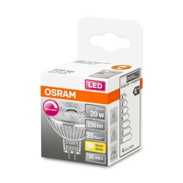 OSRAM LED-reflektor GU5,3 3,4W 927 36° dæmpbar