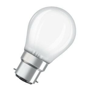 OSRAM LED-dråbepære B22d 5W 2.700K, mat dæmpbar