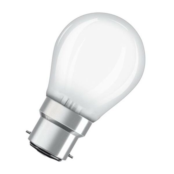 OSRAM LED-dråbepære B22d 5W 2.700K, mat dæmpbar