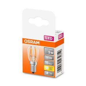 OSRAM LED-pære Special T26 E14 1,6W 2.400K glødet.