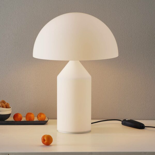 Oluce Atollo - bordlampe af Muranoglas, 50 cm