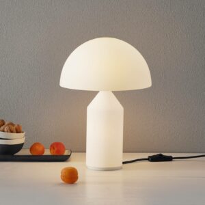 Oluce Atollo - bordlampe af Muranoglas, 35 cm