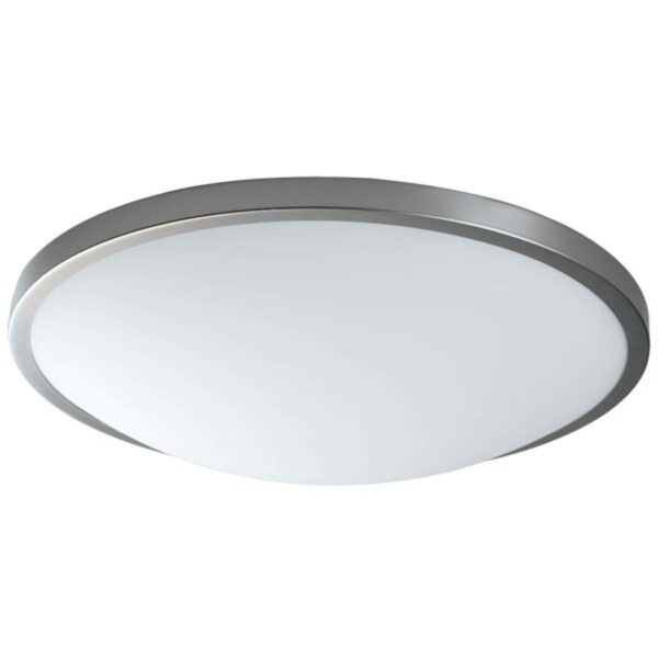 Santos klassisk RZB loftlampe i mat nikkel