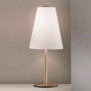 Clemo bordlampe, højde 60 cm, guld