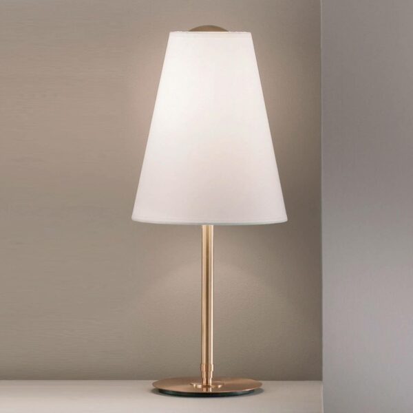 Clemo bordlampe, højde 60 cm, guld