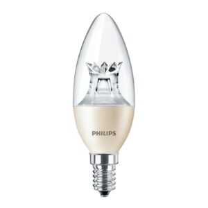 LED-kertepære E14 8W B40 Candle DT CL DimTone
