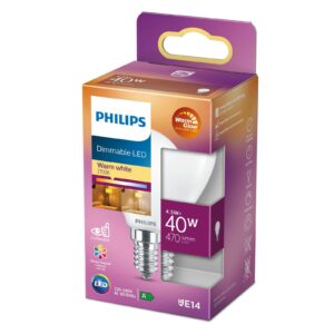 Philips LED Classic WarmGlow E14 P45 3,4W mat