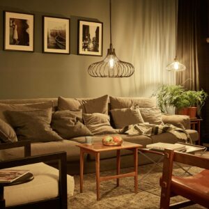Philips LED-pære E14 P45 3,4W klar WarmGlow