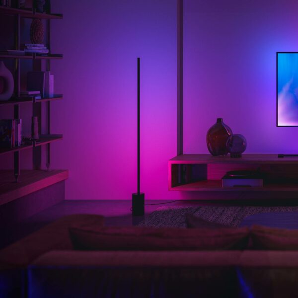 Philips Hue Gradient Signe LED-gulvlampe, sort