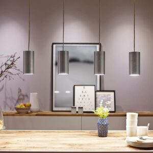 Paulmann URail Barrel LED-pendel, mat krom