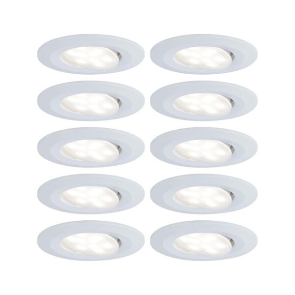 Paulmann Calla udendørs LED-spot 10 stk hvidt